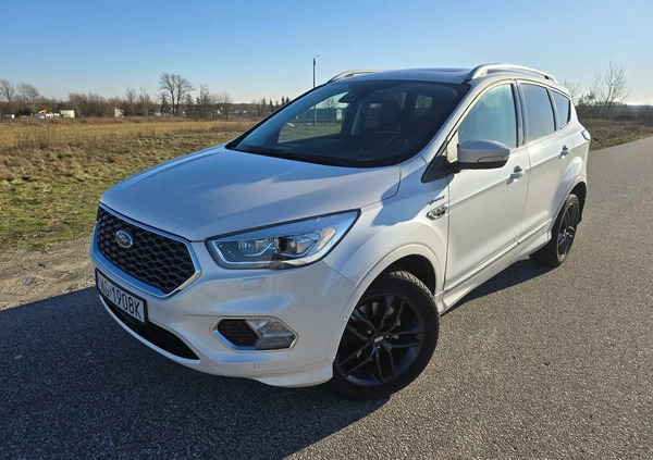 Ford Kuga cena 92500 przebieg: 82000, rok produkcji 2017 z Garwolin małe 466